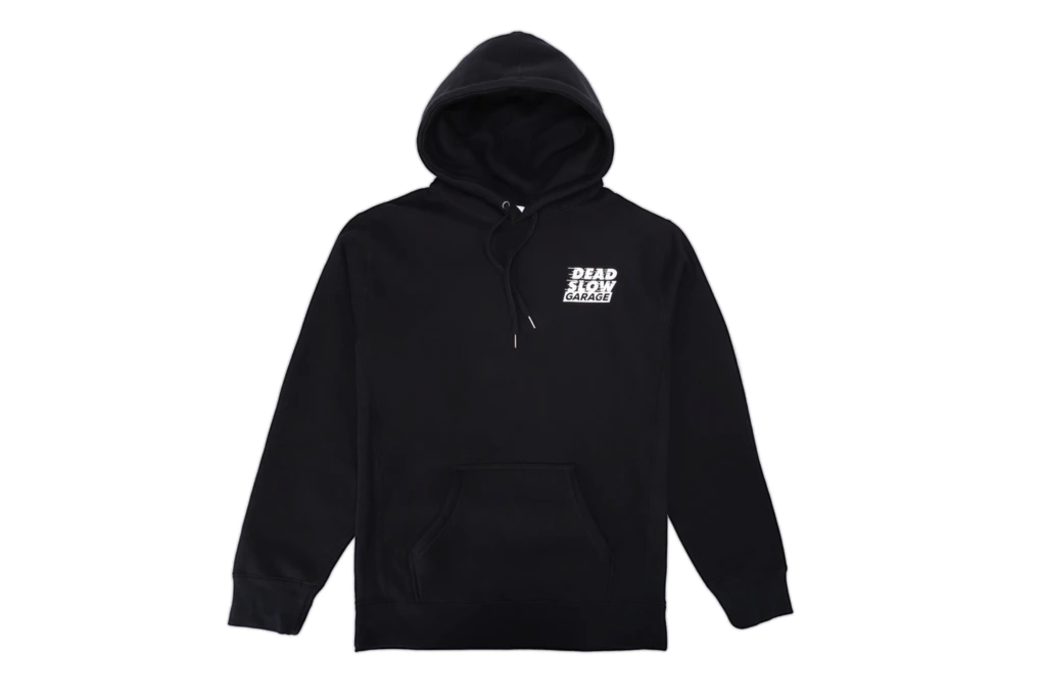Stay Warm in Style: Get the New Dead Slow Garage Branded Hoodie!