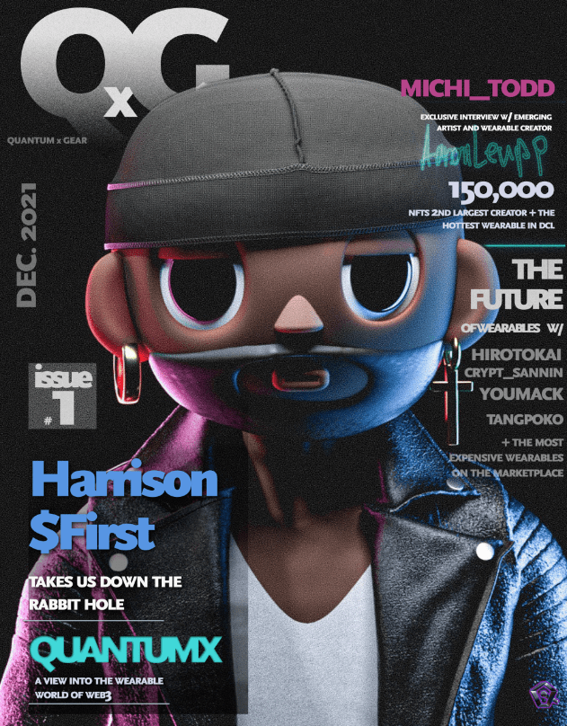 Discover the Future of Metaverse Wearables with Quantum X Gear Magazine – Featuring Exclusive Interviews and Insights from Top Creators in Decentraland